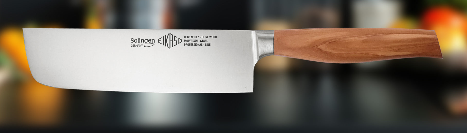 G-Line Messerserie: Geschmiedete Präzision trifft auf edles Olivenholz