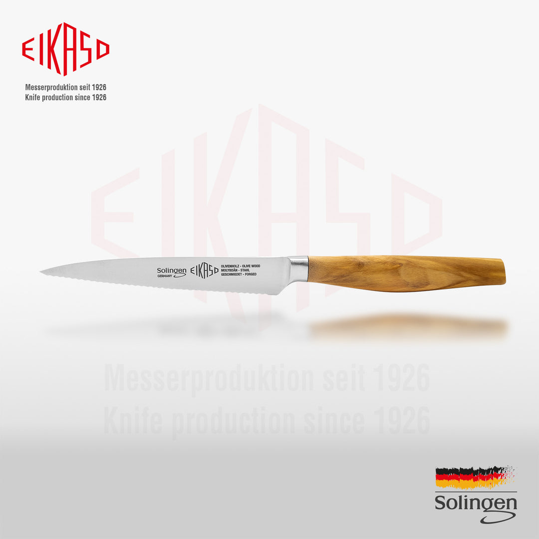 Tomatenmesser mit Wellenschliff 12cm G-Line Geschmiedet