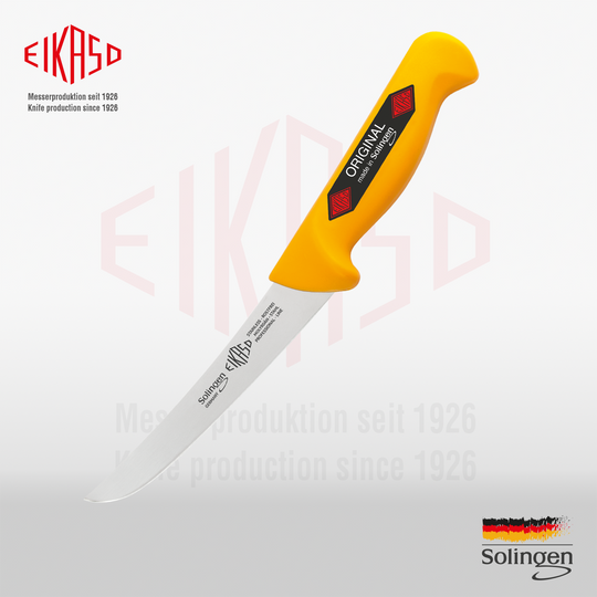 Ausbeinmesser gebogen breite Klinge 16cm