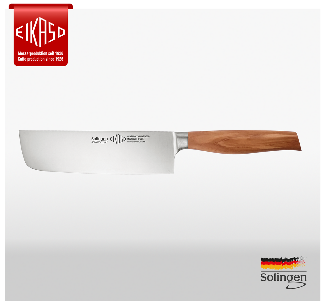 Nakiri Küchenmesser 16cm Geschmiedet Olivenholz Griff