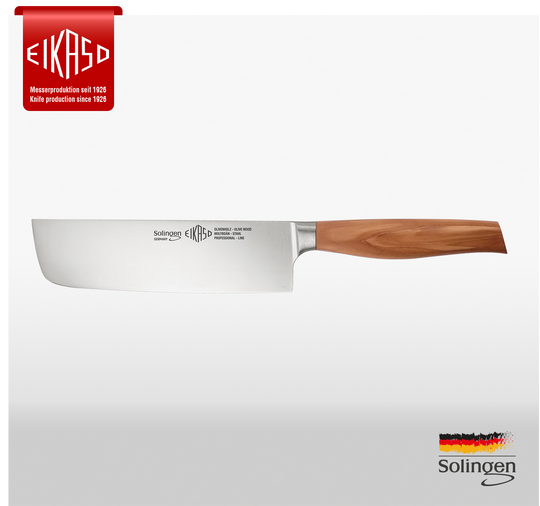 Nakiri Küchenmesser 16cm Geschmiedet Olivenholz Griff