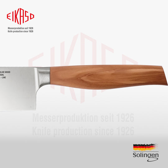 Nakiri Küchenmesser 16cm Geschmiedet Olivenholz Griff