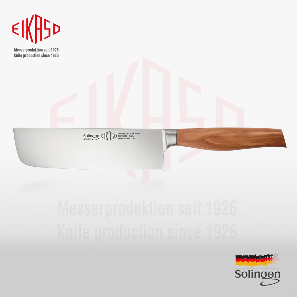 Nakiri Küchenmesser 16cm Geschmiedet Olivenholz Griff