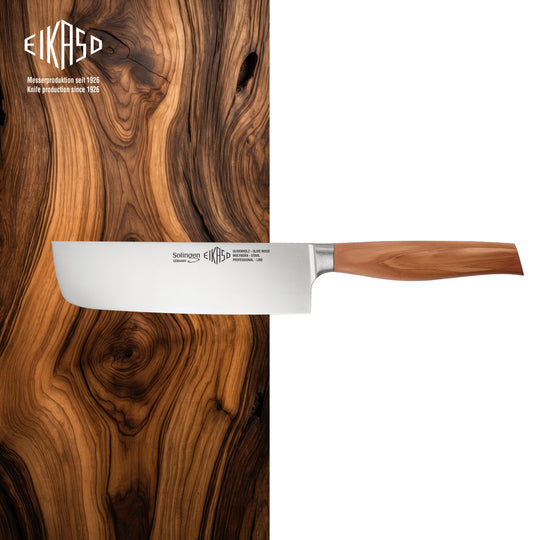 Nakiri Küchenmesser 16cm Geschmiedet Olivenholz Griff