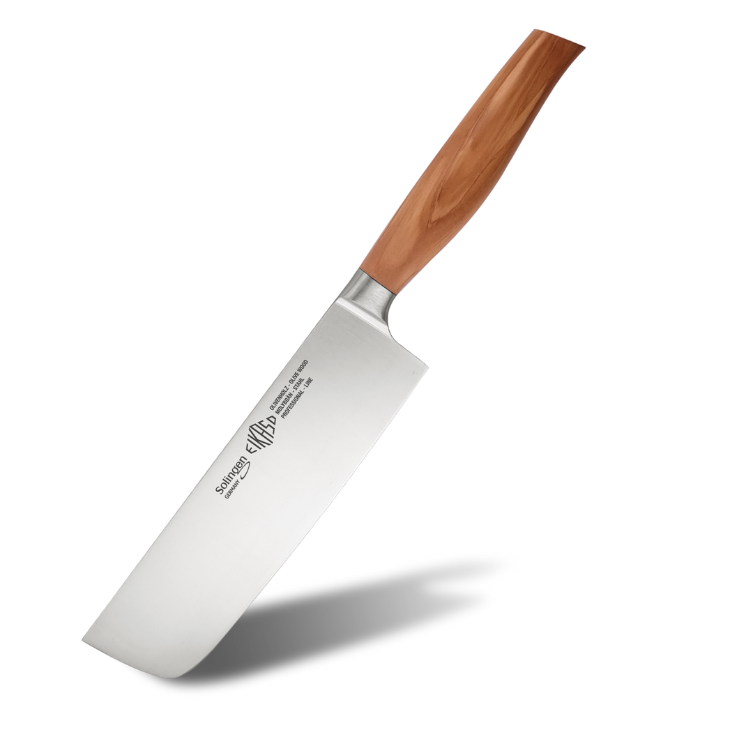 Nakiri Küchenmesser 16cm Geschmiedet Olivenholz Griff