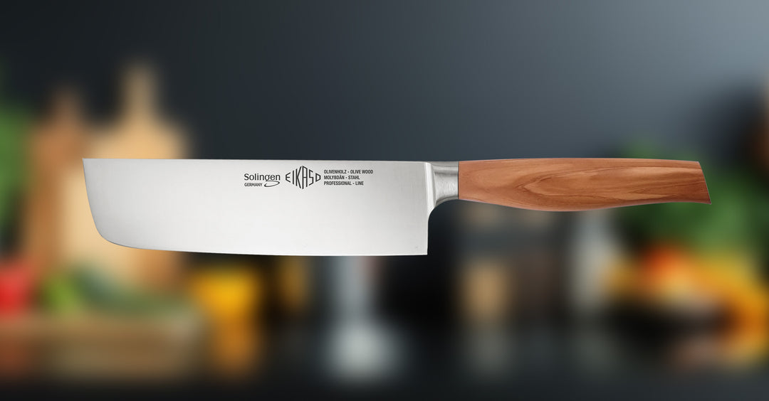 Nakiri Küchenmesser 16cm Geschmiedet Olivenholz Griff