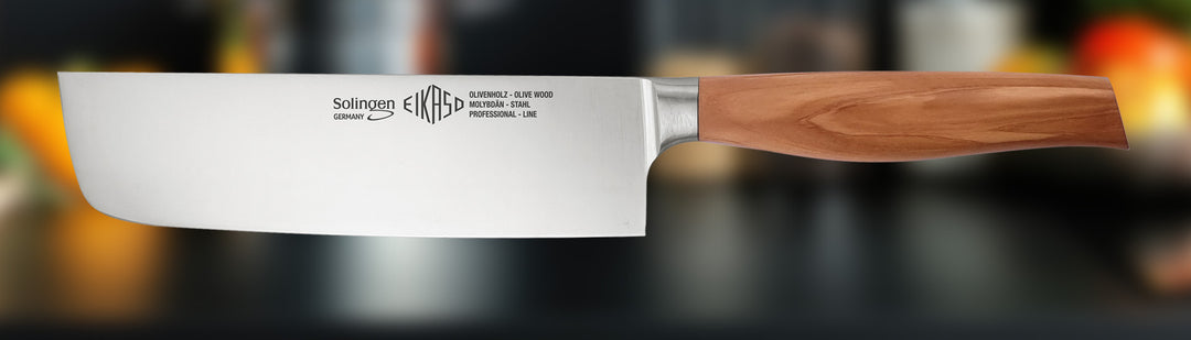 Nakiri Küchenmesser 16cm Geschmiedet Olivenholz Griff