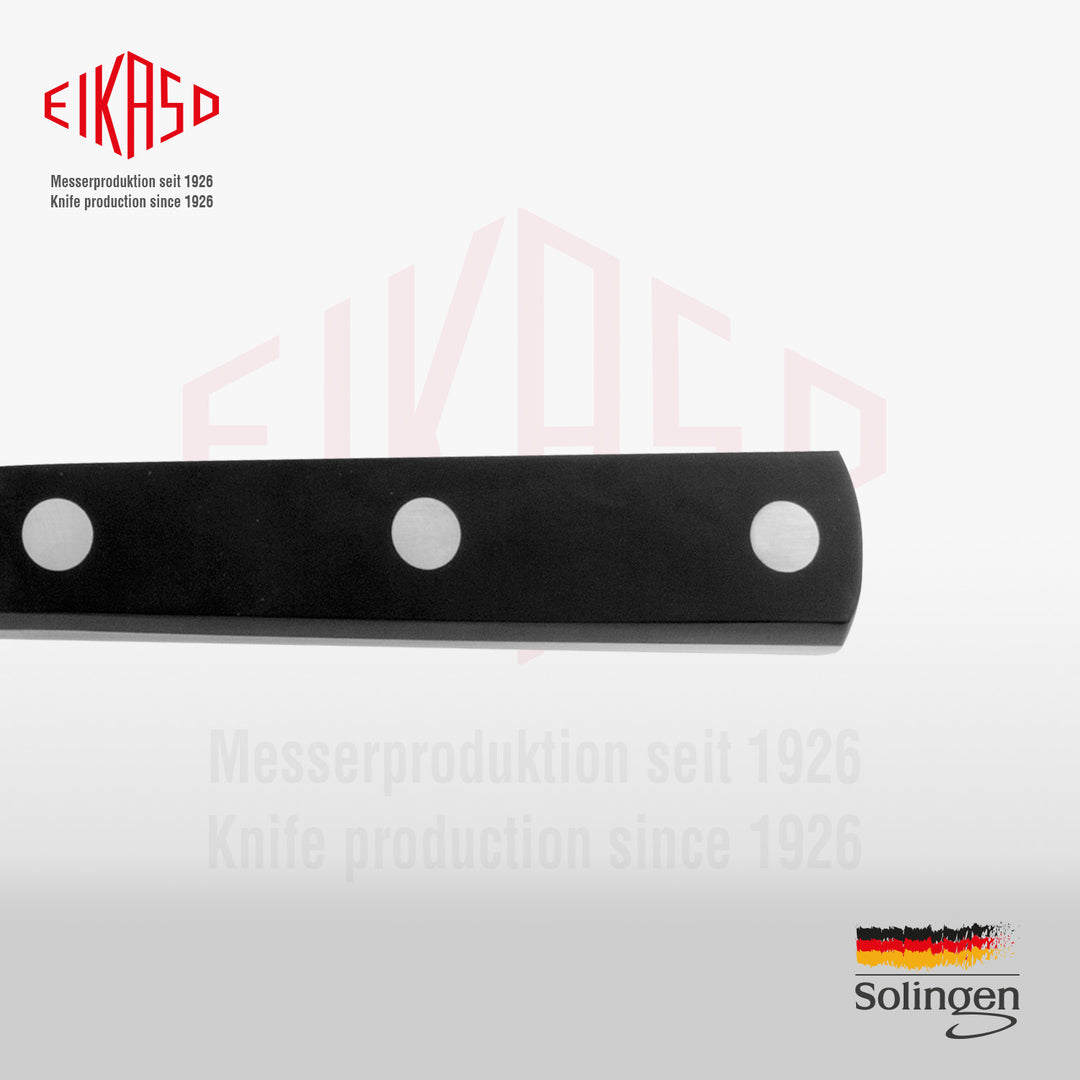 Eikaso Fleischklopfer 1,2kg mit schwarzem POM-Griff – ergonomisch und robust aus Solingen - 6991330-681