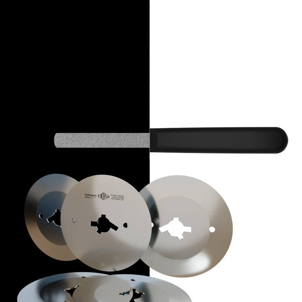 Eikaso Wetzstahl 7cm – ideal zum Schleifen von Dönermessern und anderen Messern