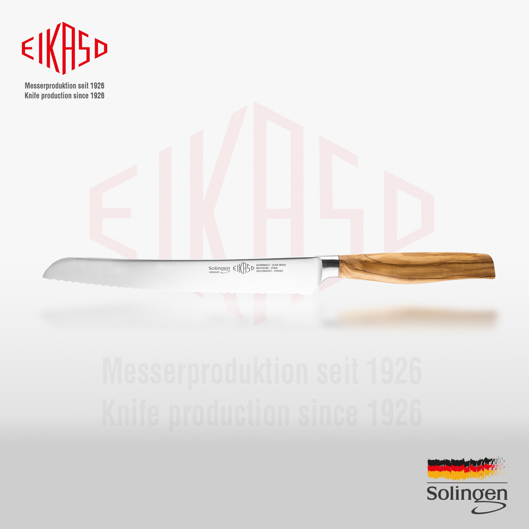 Brotmesser mit Wellenschliff 22cm G-Line Geschmiedet