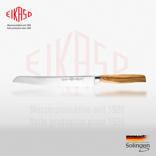 Brotmesser mit Wellenschliff 22cm G-Line Geschmiedet