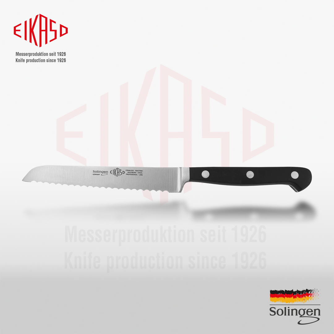 Brötchenmesser mit Wellenschliff Gastro-Serie 12cm