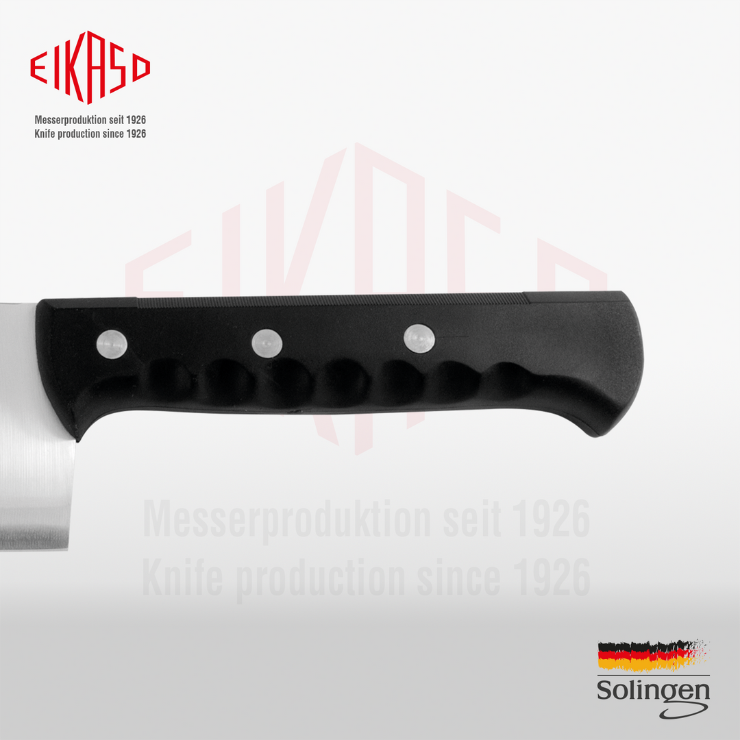 EIKASO Spalter 18cm | Profi Fleischspalter 4,8mm Dicke | Stabiles Metzgermesser Solingen