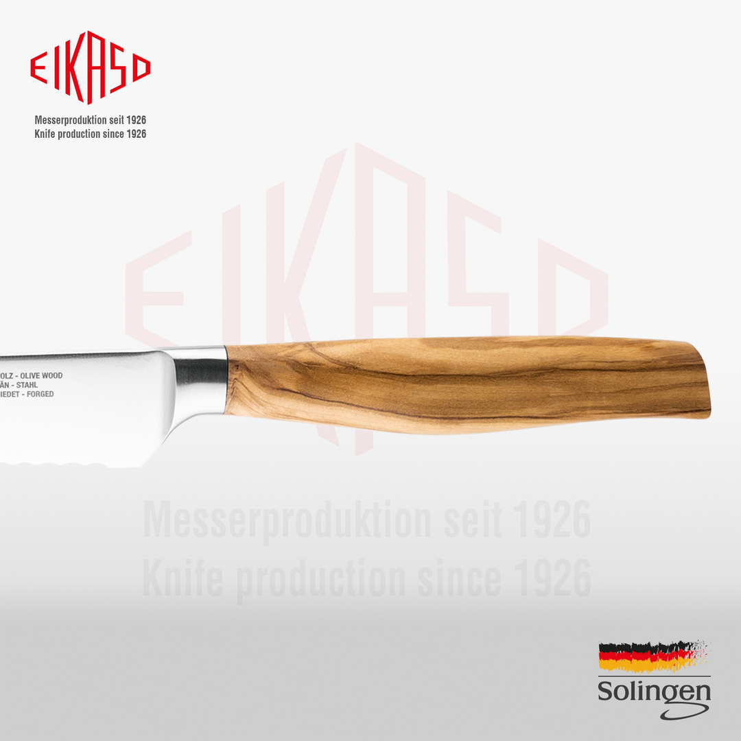 Brotmesser mit Wellenschliff 22cm G-Line Geschmiedet