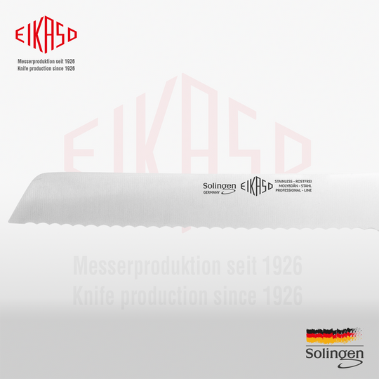 Brotmesser mit Wellenschliff Gastro-Serie 20cm