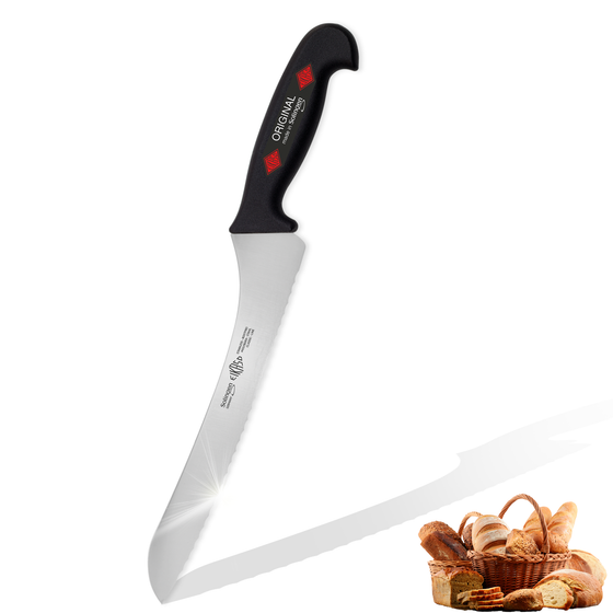 Brotmesser mit Wellenschliff 22cm