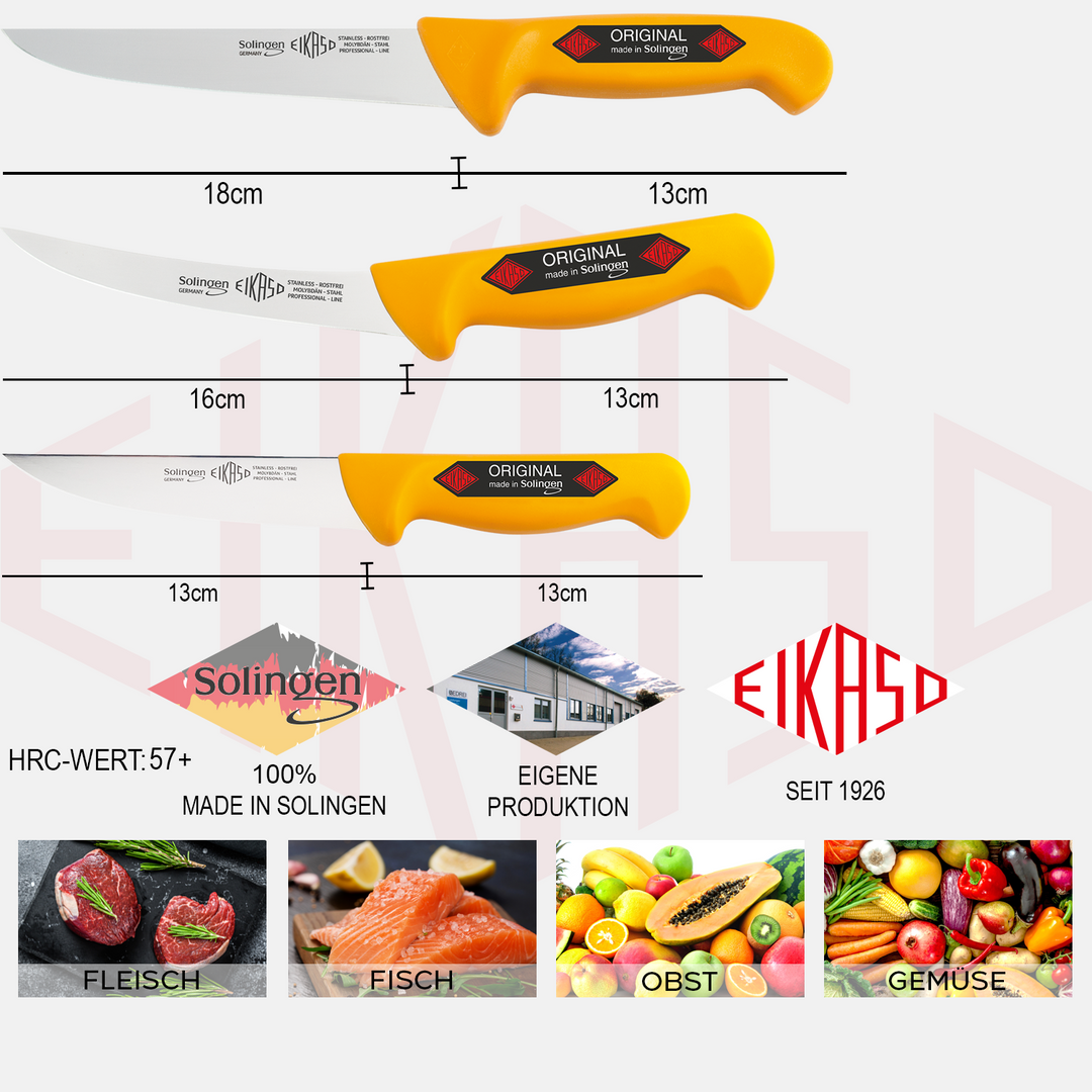 Fleischermesser Set 3-TLG
