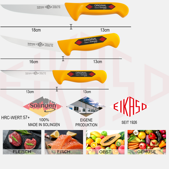 Fleischermesser Set 3-TLG