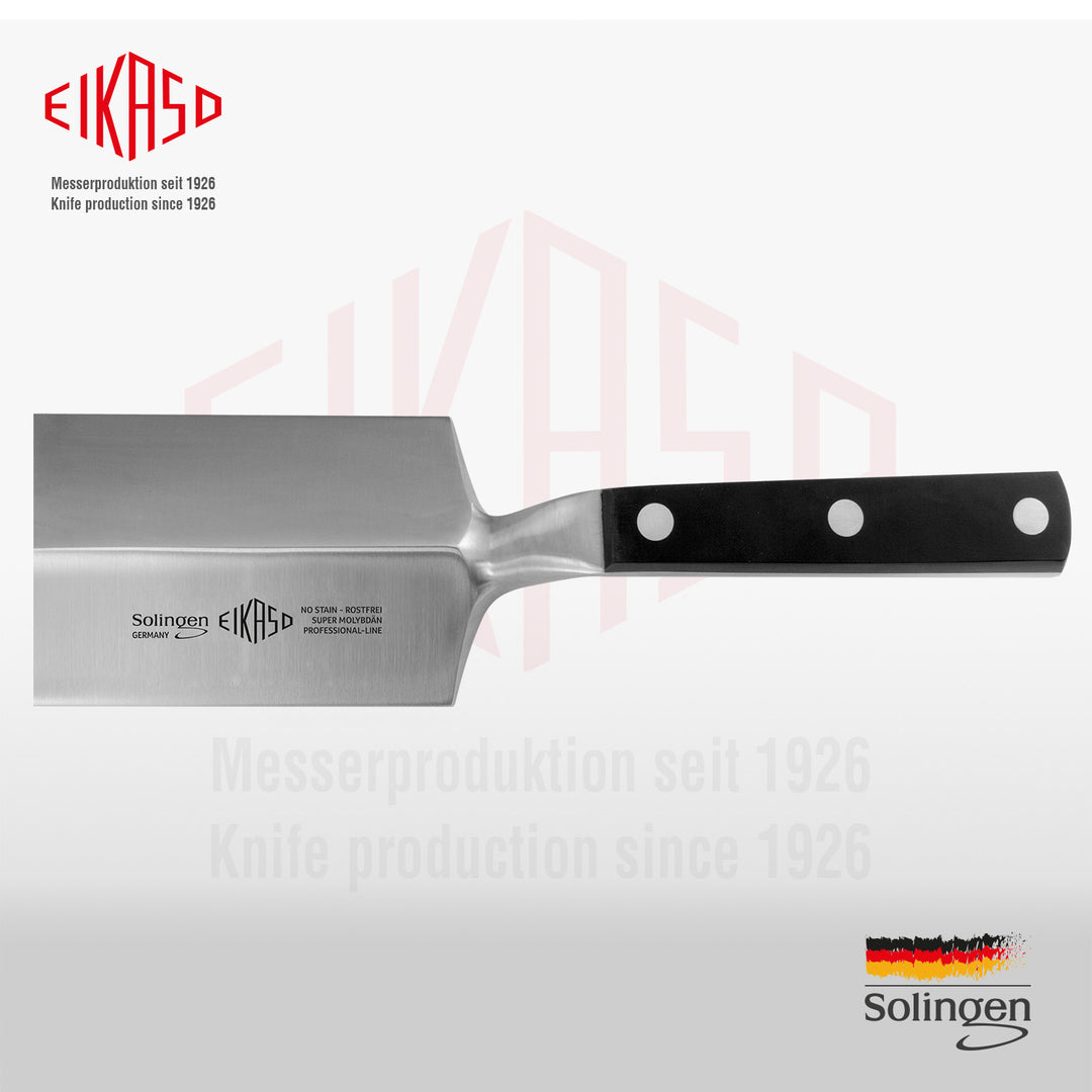 Eikaso Fleischklopfer 1,2kg mit schwarzem POM-Griff – ergonomisch und robust aus Solingen- 6991330-681