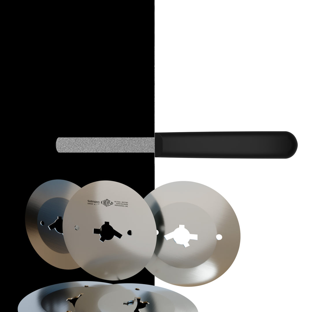 Eikaso Wetzstahl 7cm – ideal zum Schleifen von Dönermessern und anderen Messern