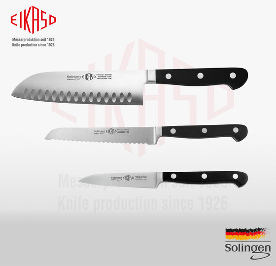 Gemüsemesserset 3-tlg Gastro-Serie
