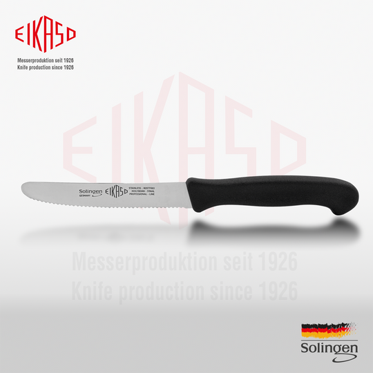 Frühstücksmesser mit Wellenschliff 11cm