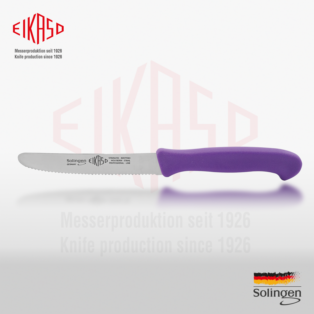 Frühstücksmesser mit Wellenschliff 11cm