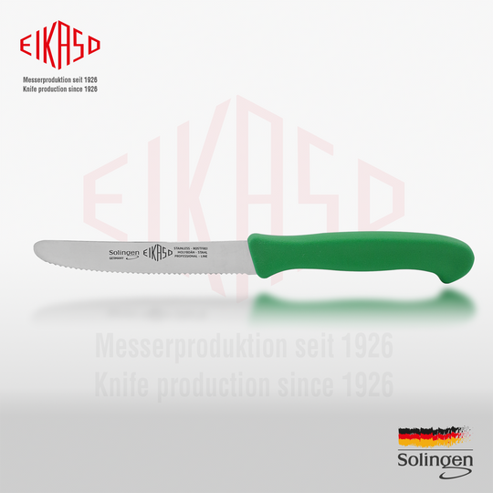 Frühstücksmesser mit Wellenschliff 11cm