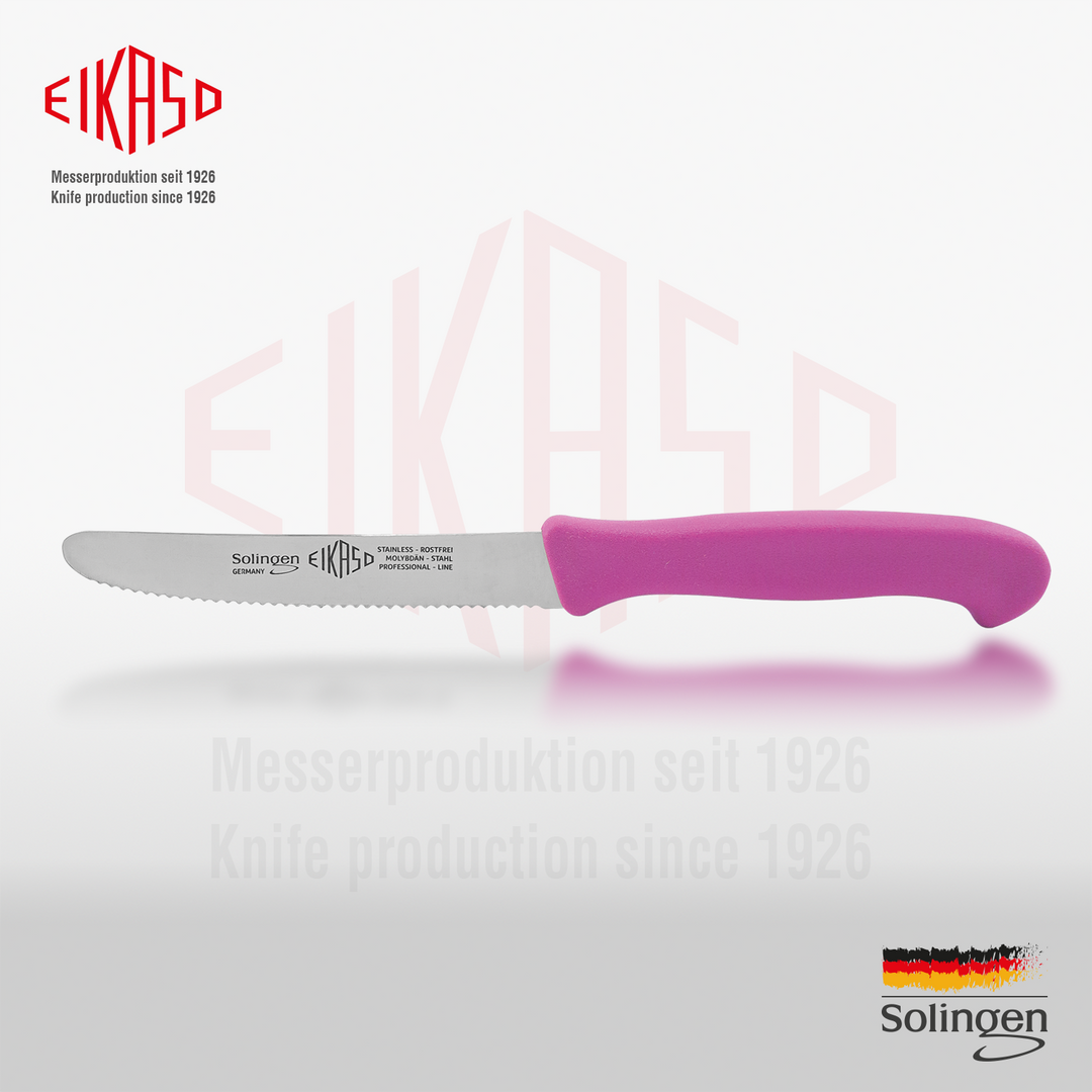 Frühstücksmesser mit Wellenschliff 11cm