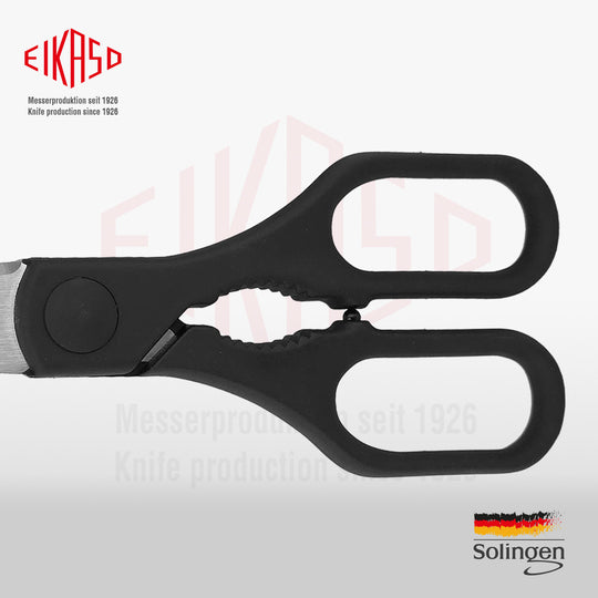 All-purpose scissors with black handle