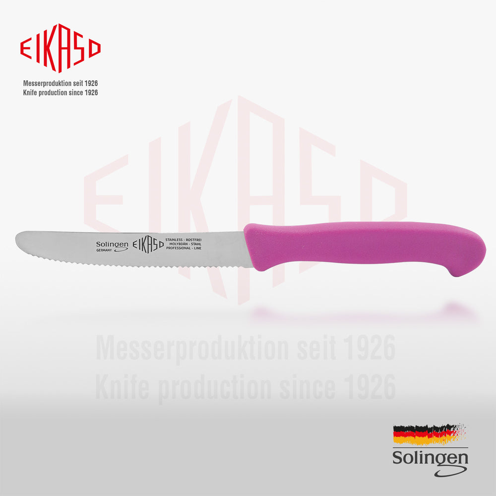Ergonomischer Griff und präzise Klinge des 3-teiligen Frühstücksmessers