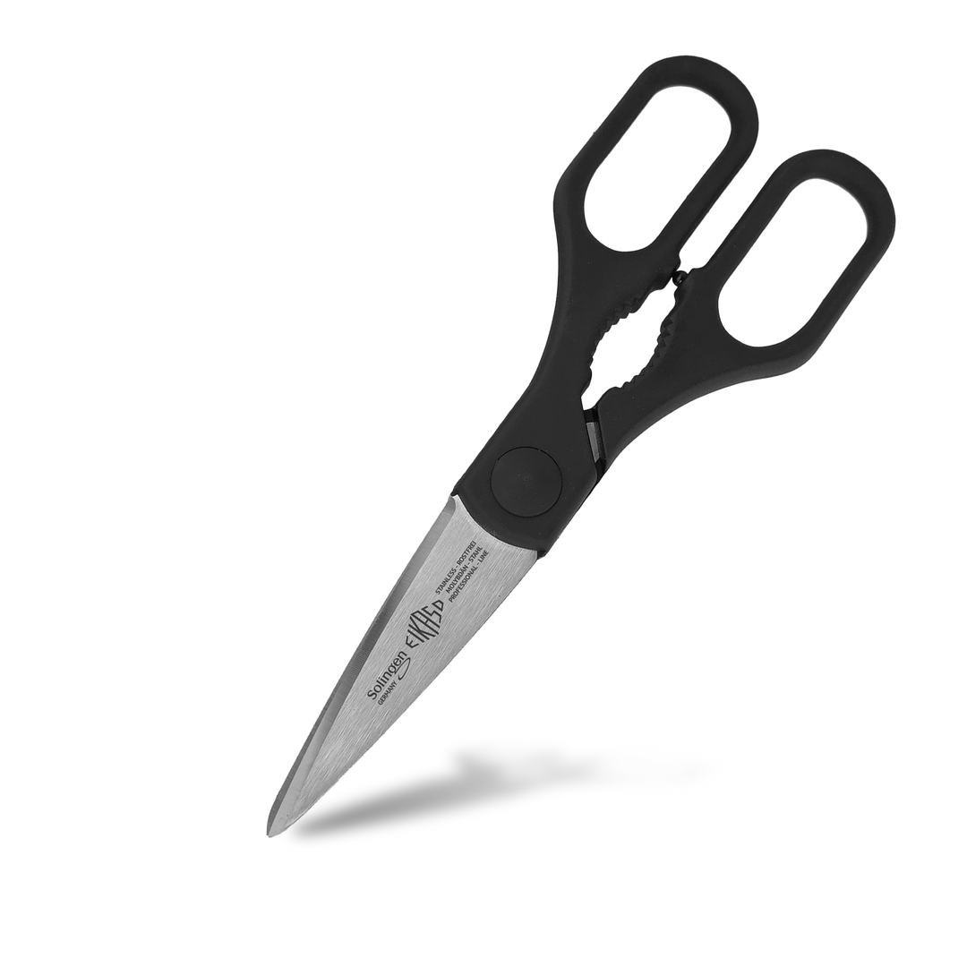 All-purpose scissors with black handle