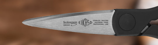 All-purpose scissors with black handle
